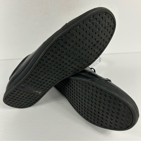 Kenneth Cole Reaction Black Textured Men’s Sneakers Size 10.5 - Picture 6 of 8